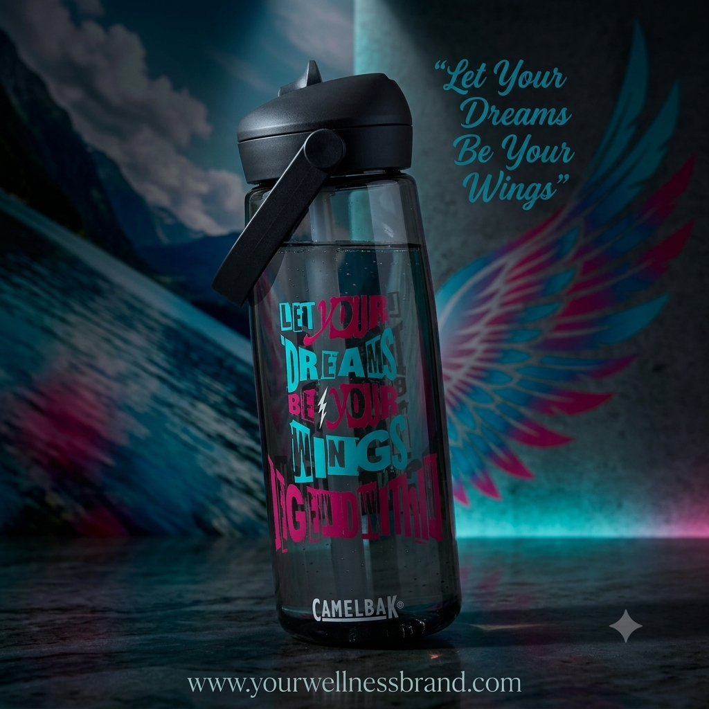 Dream's Flip straw water bottle