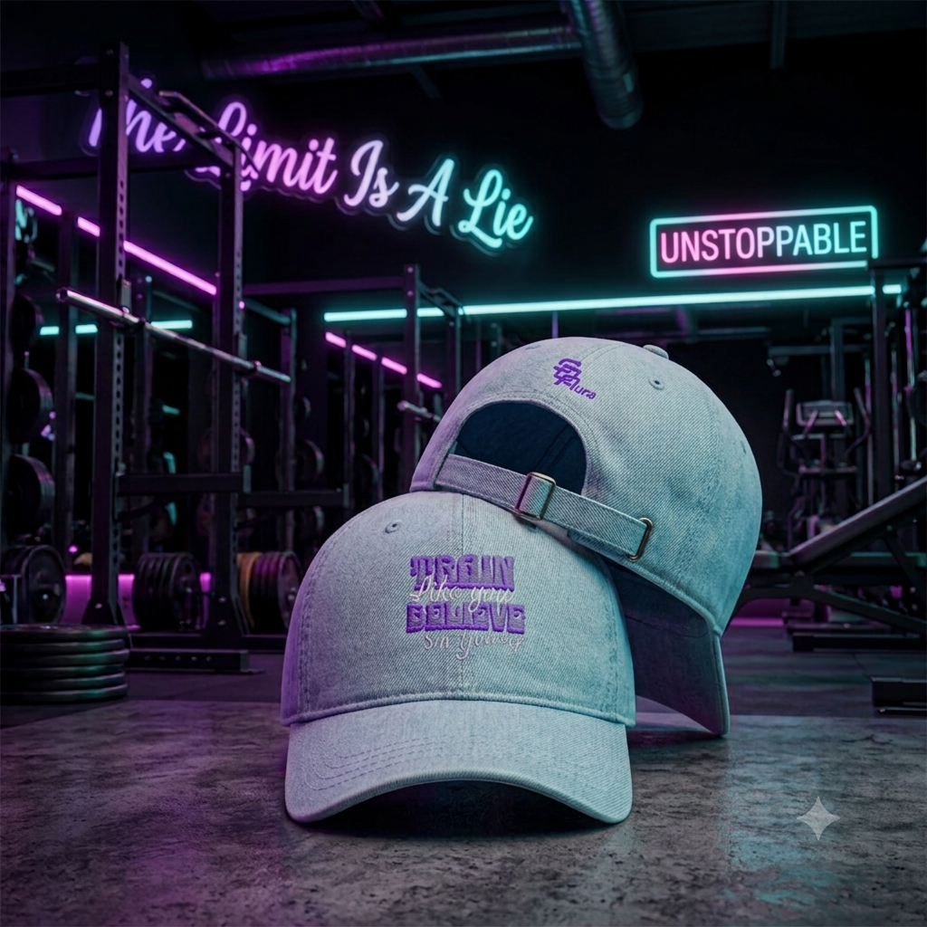 SoOptimistic Aura Denim Hat