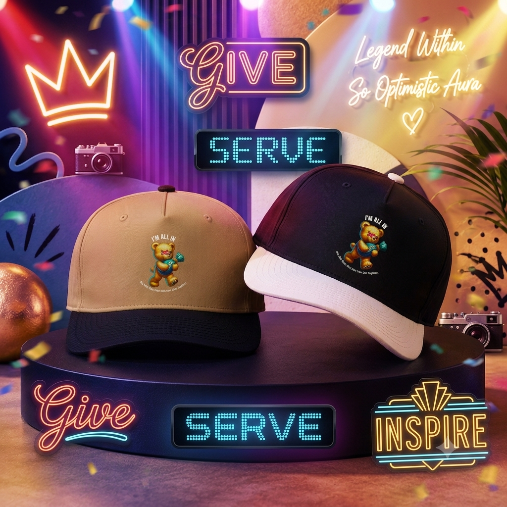 I'm All In Class two-tone cap