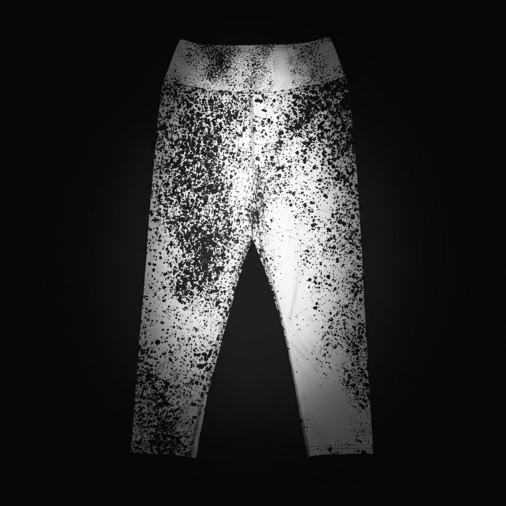 SOAURA Yoga Capri Leggings with high waistband and four-way stretch fabric in mid-calf length