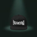 LegendWithin Dream's high-profile green undervisor flat bill cap with snapback closure