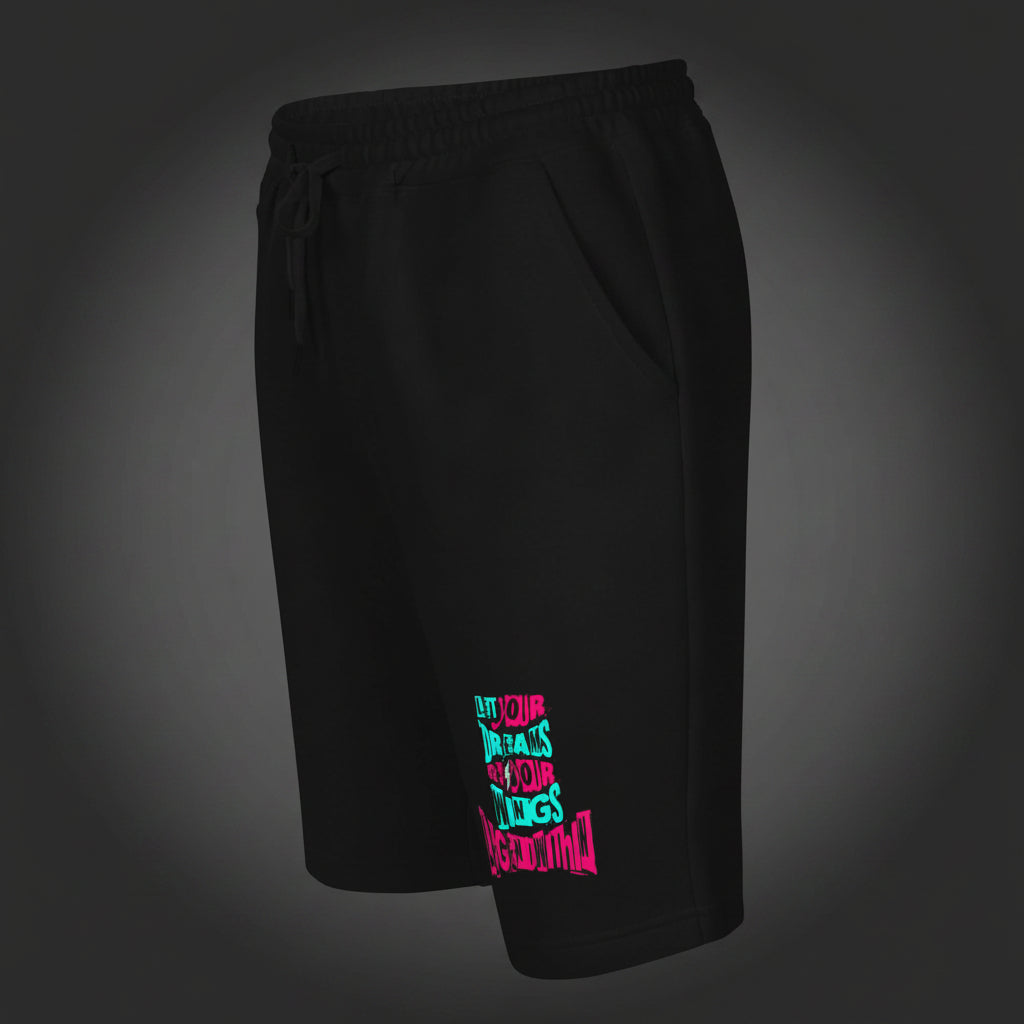 Men's LegendWithin Dream's fleece shorts with elastic waistband and pockets