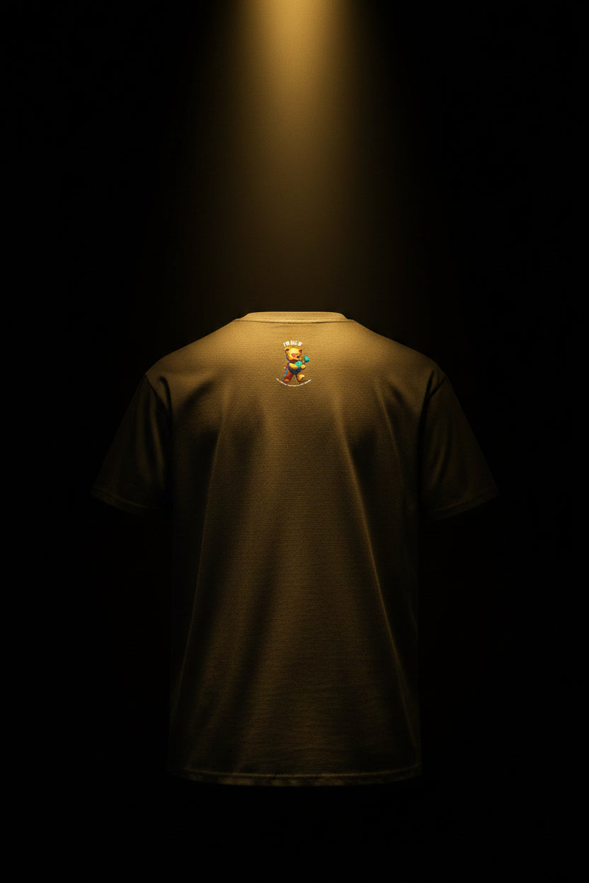 LegendWithin All In Unisex t-shirt in white, 100% combed cotton, regular fit with crew neck and ribbed collar.